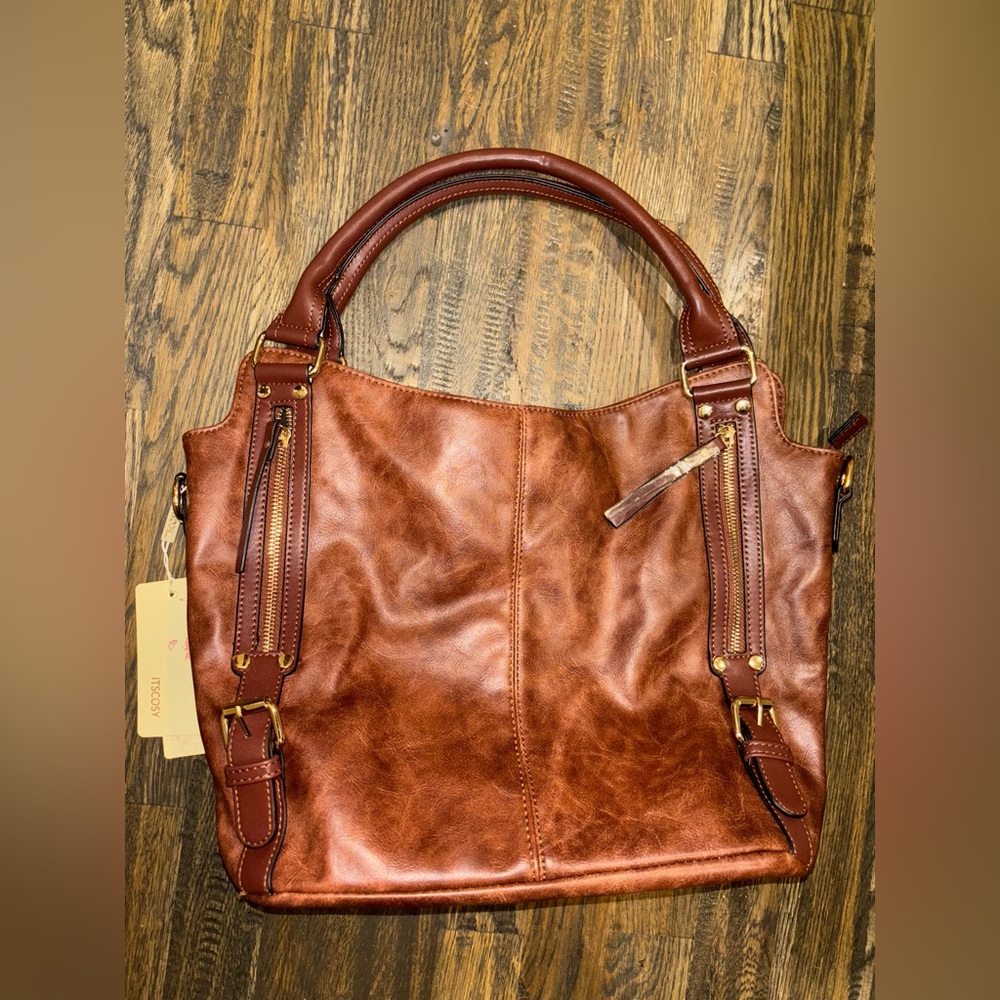 ITSCOZY Women Tote Bag Handbags PU Leather Fashion Hobo Shoulder Bags